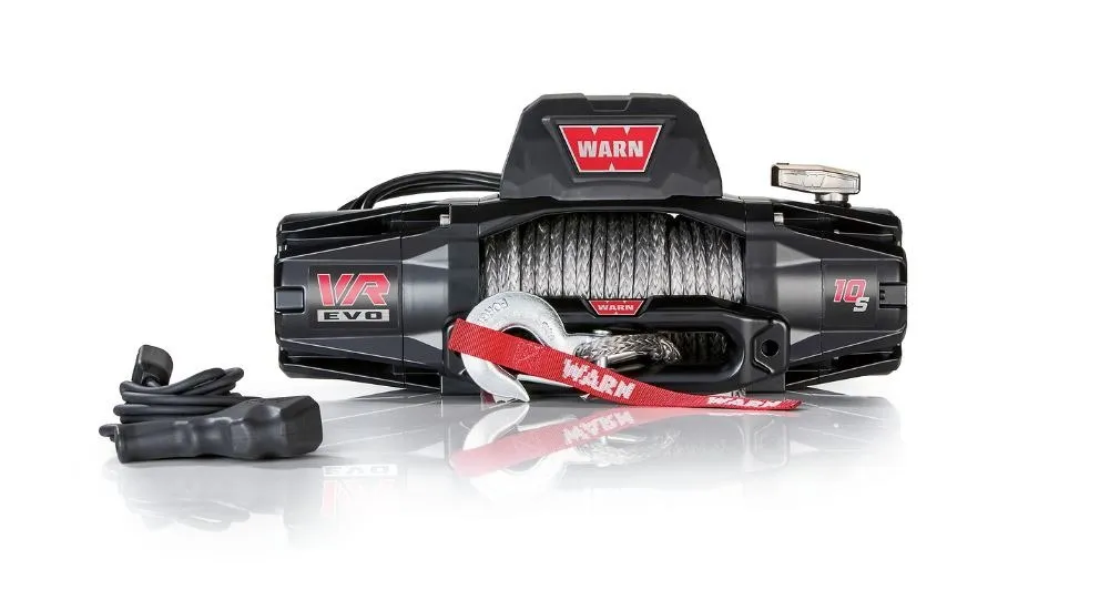 Warn VR EVO 10-S Electric Winch 10,000 lb with Synthetic Rope product image