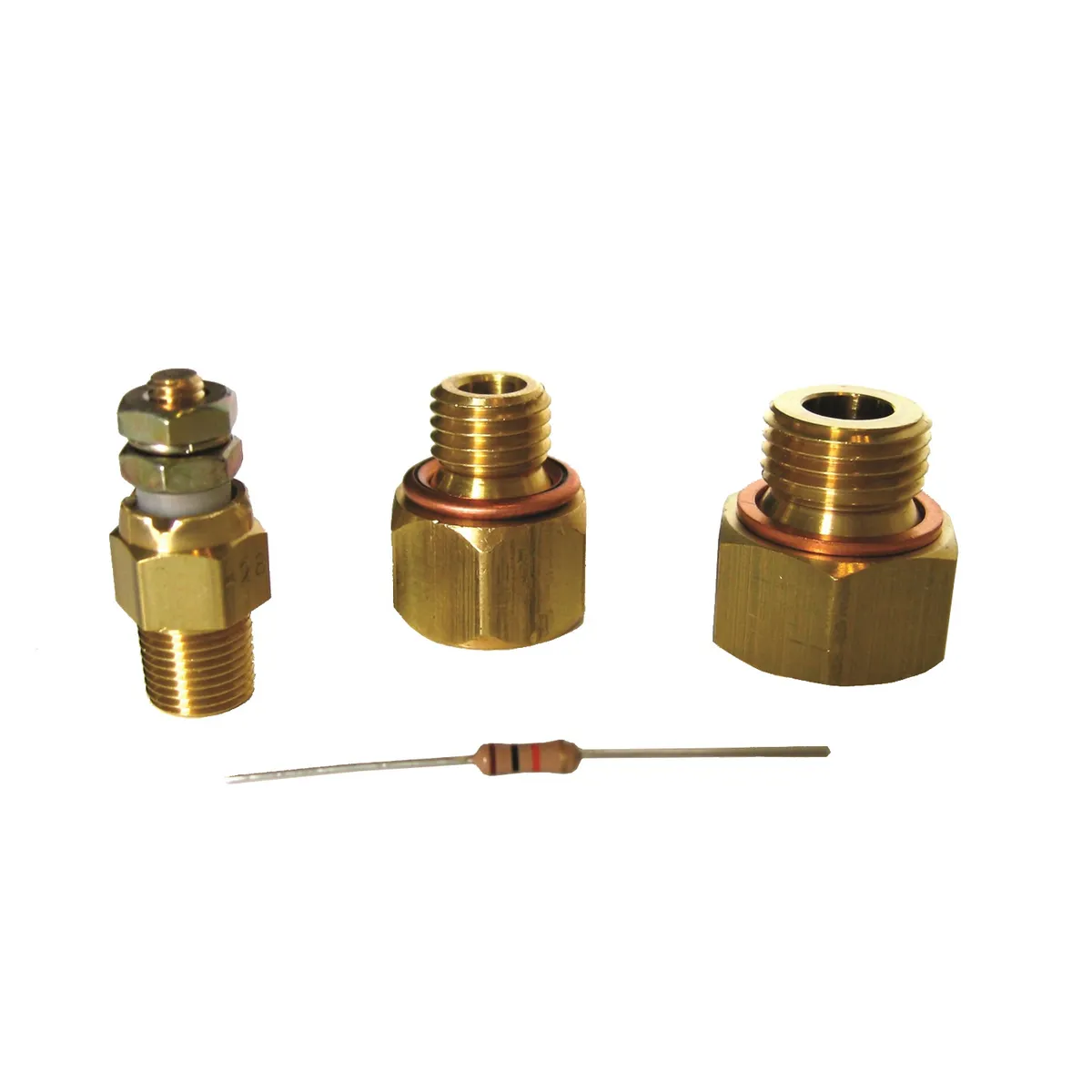 Autometer 5284 Gauge Install Kit For ls Engines, Incl. Fittings, Short Temp Sensor, Manual product image