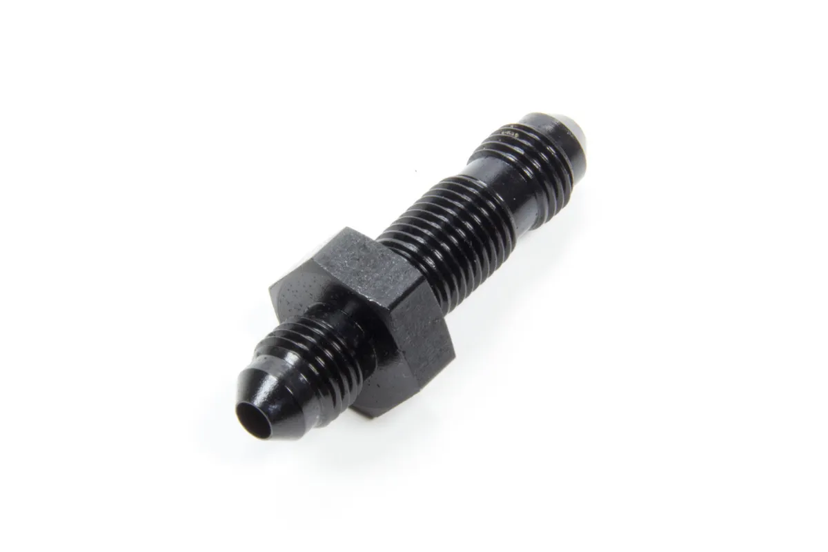 Aeroquip #4 Flare End Bulkhead Union Black