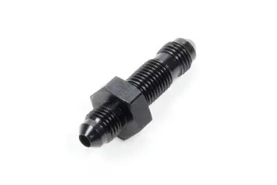 Aeroquip #4 Flare End Bulkhead Union Black