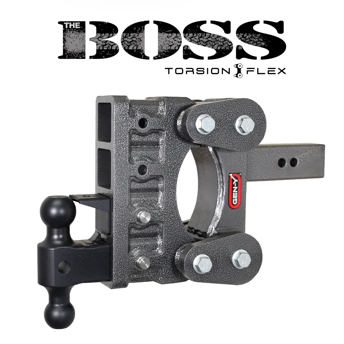 The BOSS TORSION-FLEX 25in Shank 75in Drop 17K TW 16K Hitch and GH-051 Versa-Ball and GH-032 Pintle Lock product image