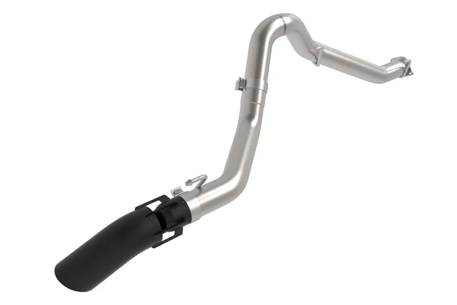 aFe Power Vulcan Series 3 In 304 Stainless Dpfback Hituck Exhaust System W/Black Tip