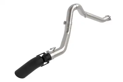 aFe Power Vulcan Series 3 In 304 Stainless Dpfback Hituck Exhaust System W/Black Tip