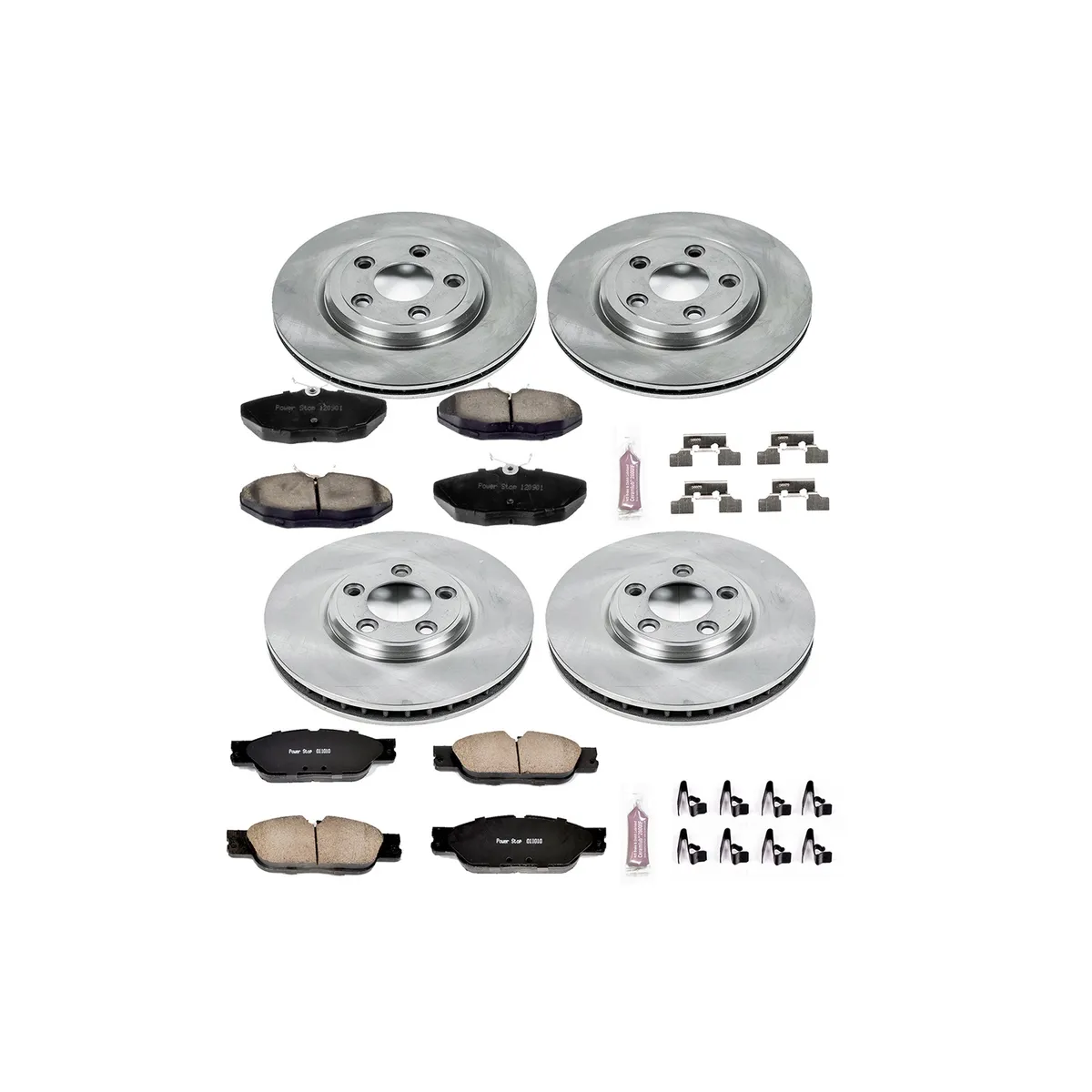 Z17 Direct Replacement Kit: Rotors; Ceramic Pads W/Hardware product image