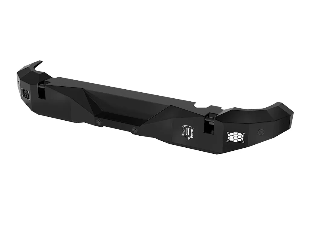 ICON Impact Armor 2021-2026 Ford Bronco, Rear, Pro Series Bumper product image