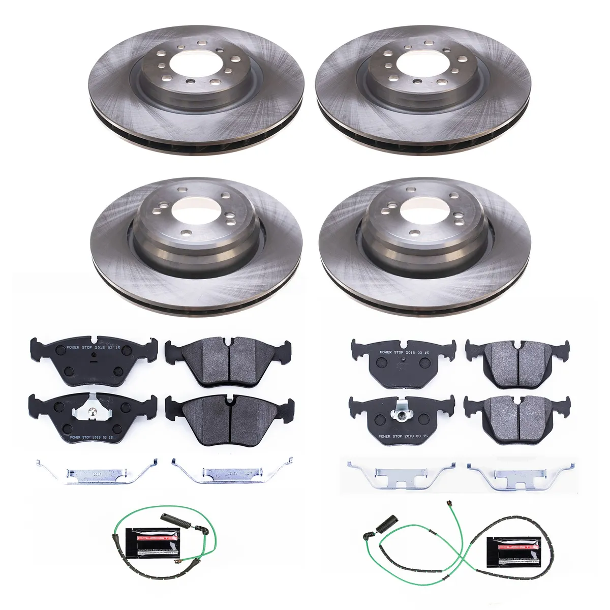 Track Day Spec Kit-Stage 2 Kit For Spec Racing Series/Advanced Track Day Enthusiasts: Rotors And Pads-For Use W/Race Tires product image