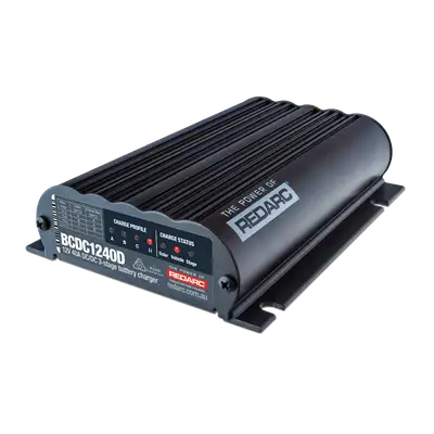 REDARC 12v 40a Smart Start Dc/Dc Dual Input Battery Charger