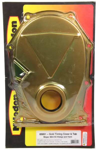 Milodon Bb Mopar Gold Timing Cover