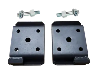 Warrior Products CJ7/CJ8 Front U-Bolt Skid Plates (w/ YJ Springs)