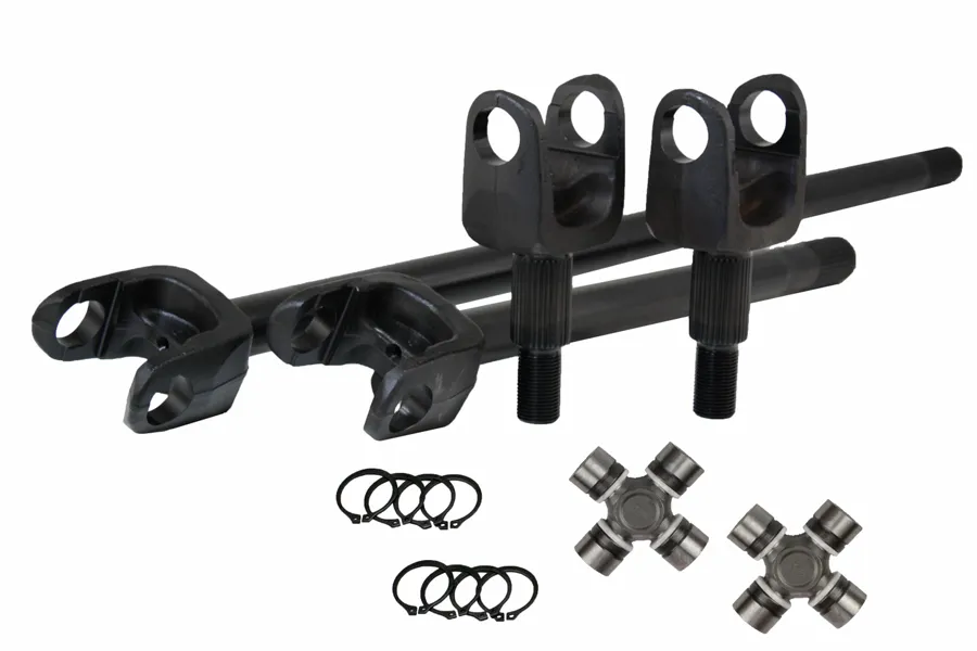 Revolution Gear & Axle 2007-18 Wrangler JK Dana 44 4340 Chromoly USA Made Front Axle Kit Revolution Gear