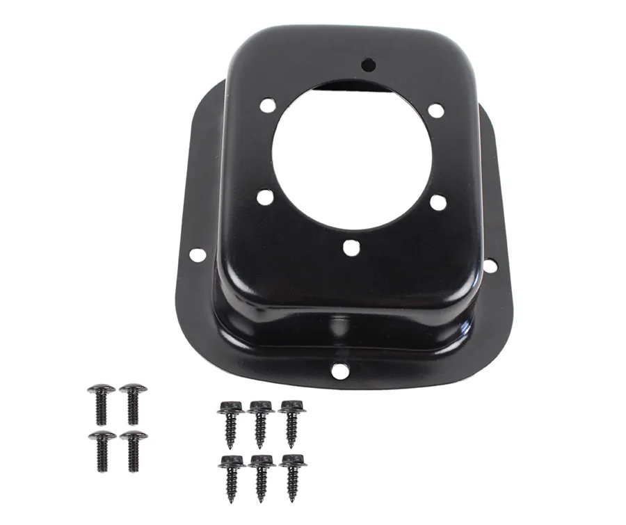 Jeep CJ/YJ Gas Filler Neck 78-95 CJ and Wrangler YJ Powdercoat Black Kentrol product image