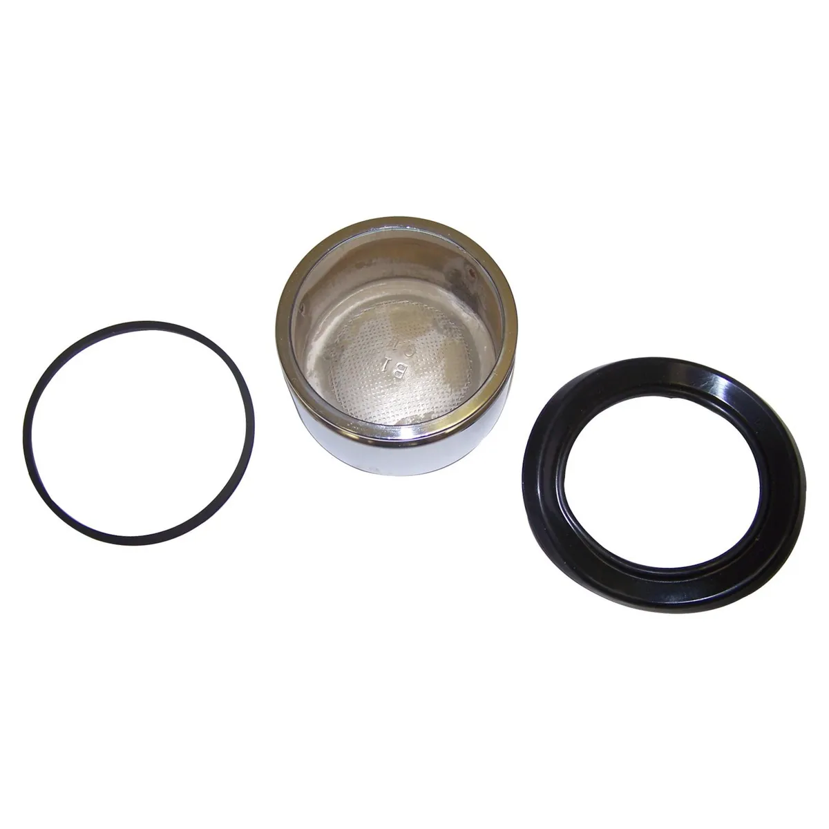 Crown Automotive Jeep Replacement Brake Caliper Repair Kit; Front; w/6 Bolt Caliper Plate; Incl. 1 Piston/1 Boot/1 Seal;