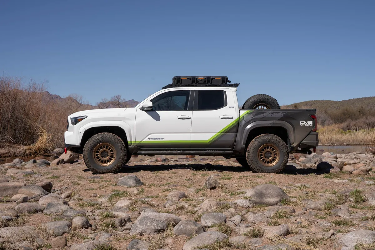 2024-2025 Toyota Tacoma Double Cab DV8 Offroad OE Plus Side Steps product image