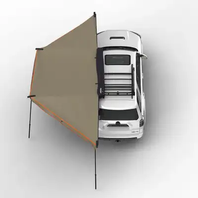 Tuff Stuff Overland Tuff Stuff Overland Ts-Awn-180-Xl Awning, 180 Degree, Xl, Awning Only (Brackets Not Included)
