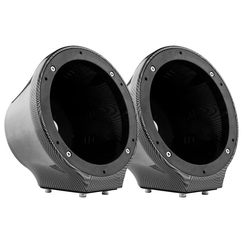 6.5” Universal Flat Mount Kick Panel Speaker Pod – Jet Skis, Jeeps, Motorcycles – RGB LED Lights product image