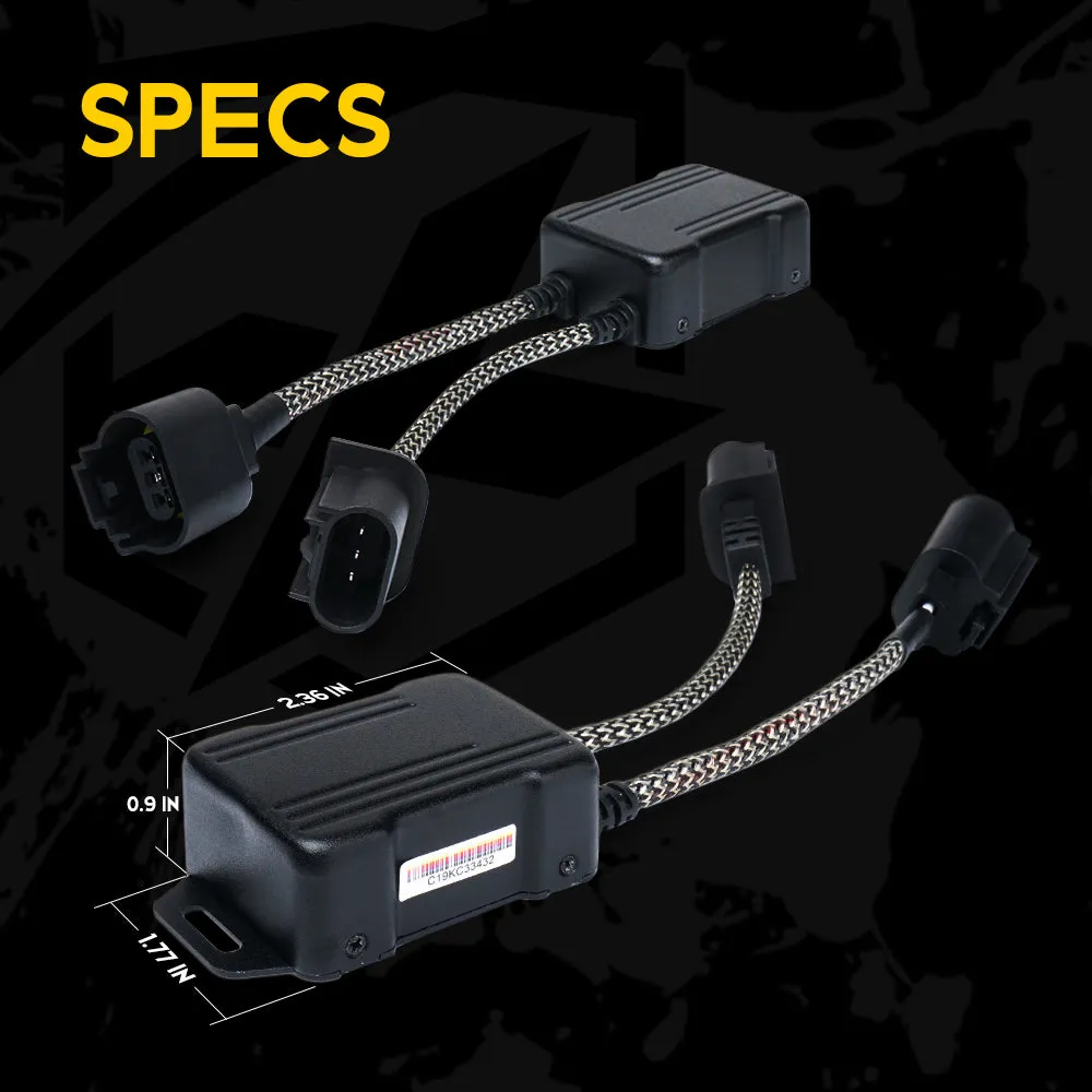 LED Headlight Canbus Anti-Flicker Resistor Decoder for H13 | Reflex Series product image