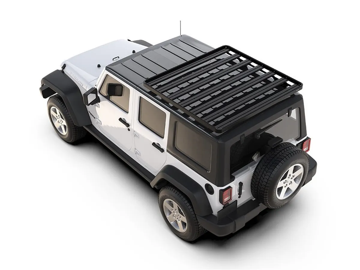Front Runner Jeep Wrangler JK 4 Door (2007-2018) Extreme Slimline II 1/2 Roof Rack Kit product image