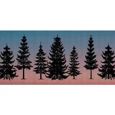 Under The Sun Inserts Pine Trees Collection Grille Inserts