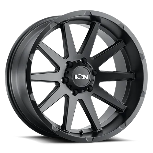 Cast Aluminum Wheels 143 MB 20x9 Matte Black 5 On 150 Bolt Pattern 30 Offset ION Wheels product image