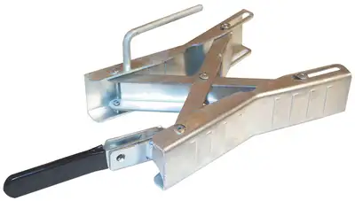 Ultra Fab Products Wheel Chock 1 1/2 to 4 1/2 in Adjustable For Tandem Axlepair