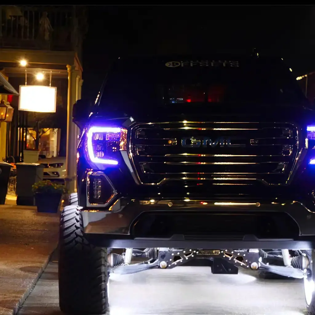 Oracle Lighting 2019-2022 Gmc Sierra 1500 Colorshift Rgb+w Headlight DRL Upgrade Kit product image