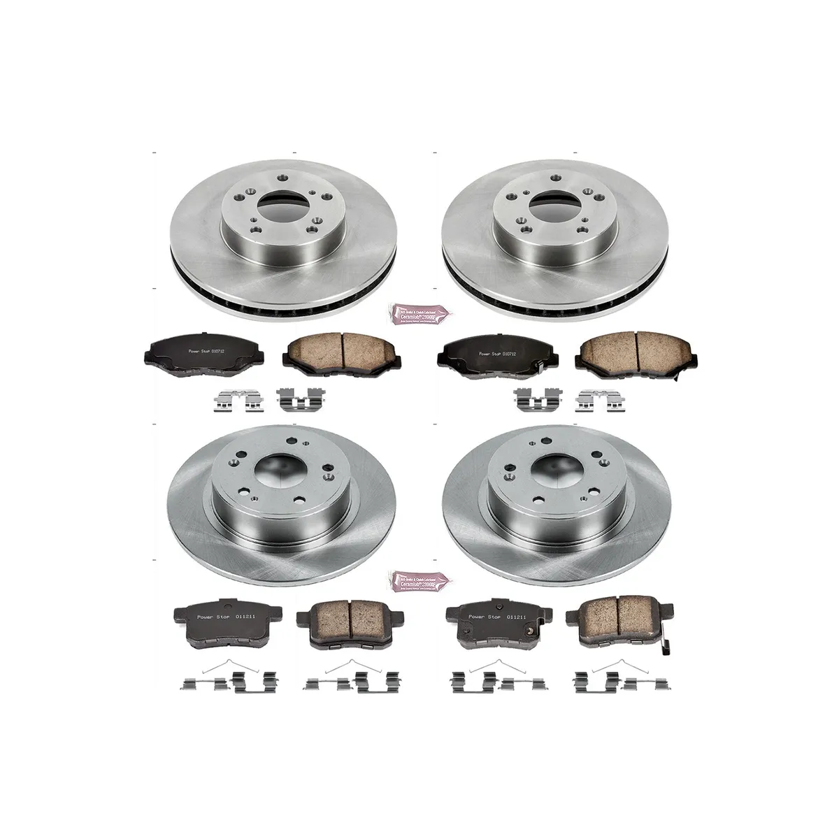 Autospecialty Brake Kit fr 2008-2010 Honda Accord Coupe 2008-2010 Honda Accord Sedan product image