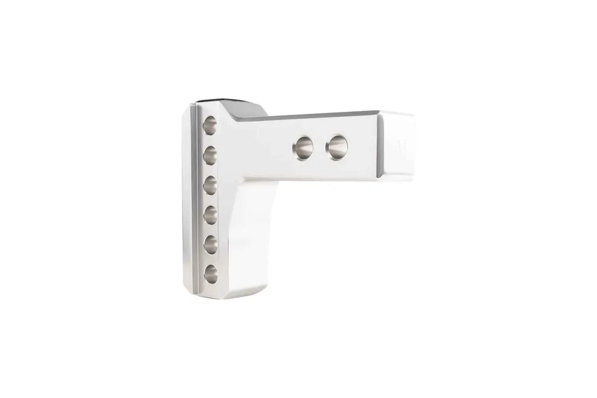 2.0" Aluminum Medium Duty Hitch 2" Drop/Rise w/ Stainless Steel Dual Ball product image