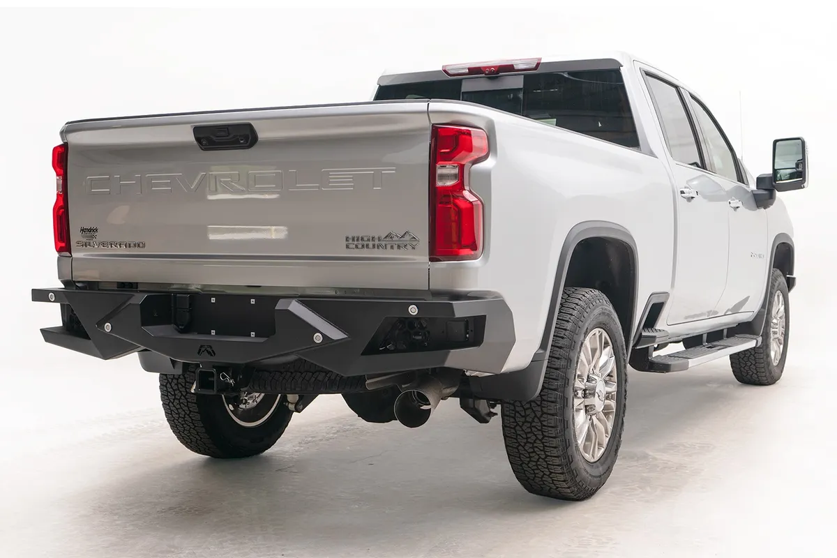 Vengeance Rear Bumper; 2 Stage Black Powder Coated; product image