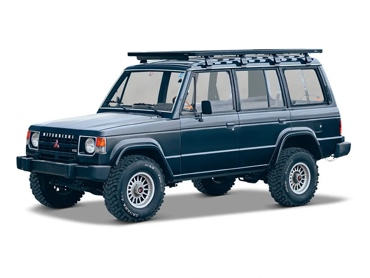 Slimline II Roof Rack Kit; For 1982-1990 Mitsubishi Pajero 1st Gen L040; product image