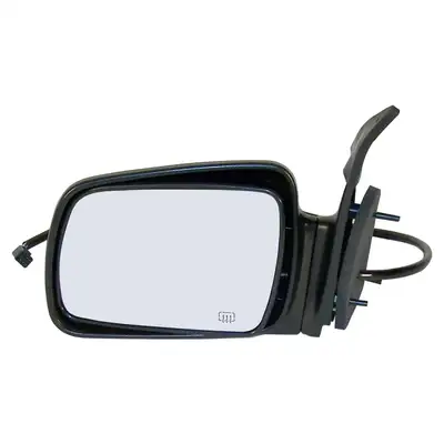 Crown Automotive Jeep Replacement Crown Automotive Jeep Replacement 55154803 Left Power, Heated, Manual Folding Mirror for 1996-1998 Jeep ZJ Grand Cherokee