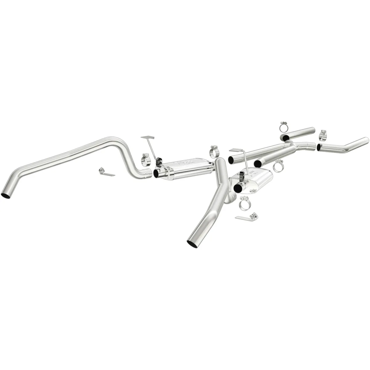 MagnaFlow Exhaust Products 15896 Street Series Stainless Crossmember-Back System product image