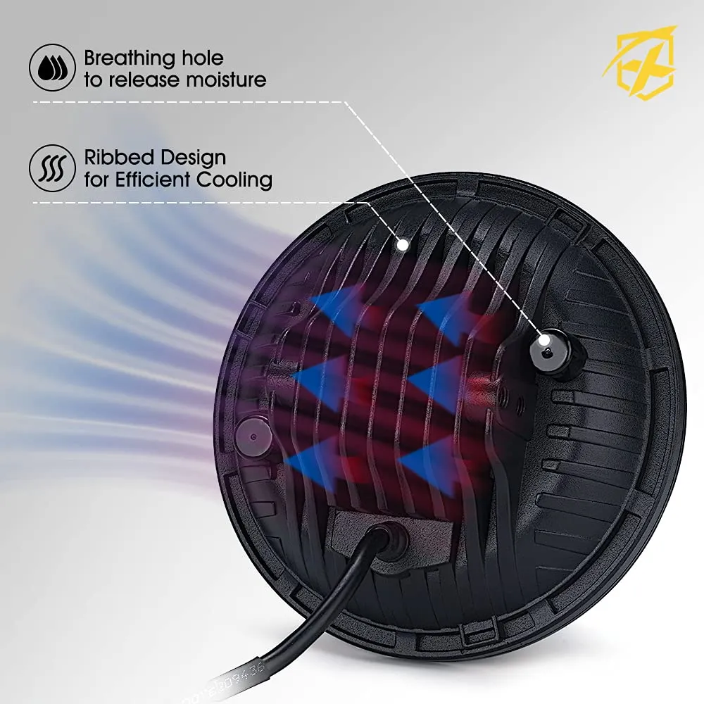 7" LED Headlights for Jeep Wrangler 07-18 product image