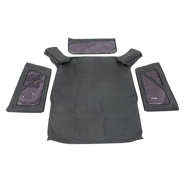 Jeep JK Replacement Soft Top Tinted Windows For 10-18 Wrangler JK 2 Door Black Diamond King 4WD product image