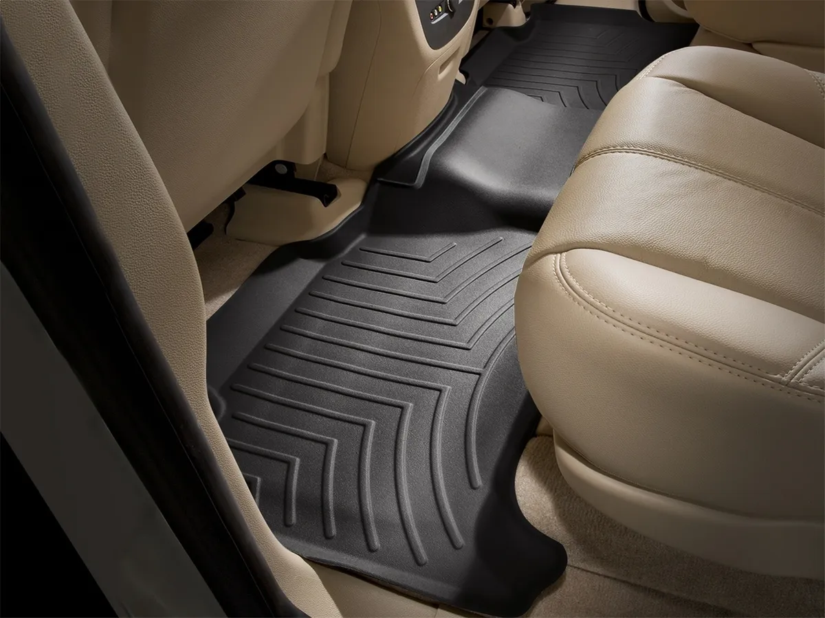 2007 + Chevrolet Suburban Black Rear FloorLiner 2nd row / 2007 + Chevrolet Tahoe Black Rear FloorLiner / 2007 + GMC Yukon Black Rear FloorLiner 2nd row product image