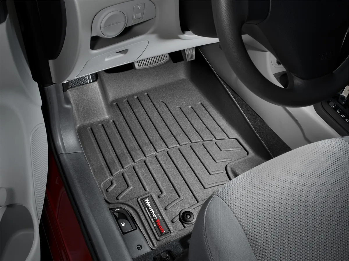 Weathertech 2005 - 2010 Hyundai Accent Black Front FloorLiner