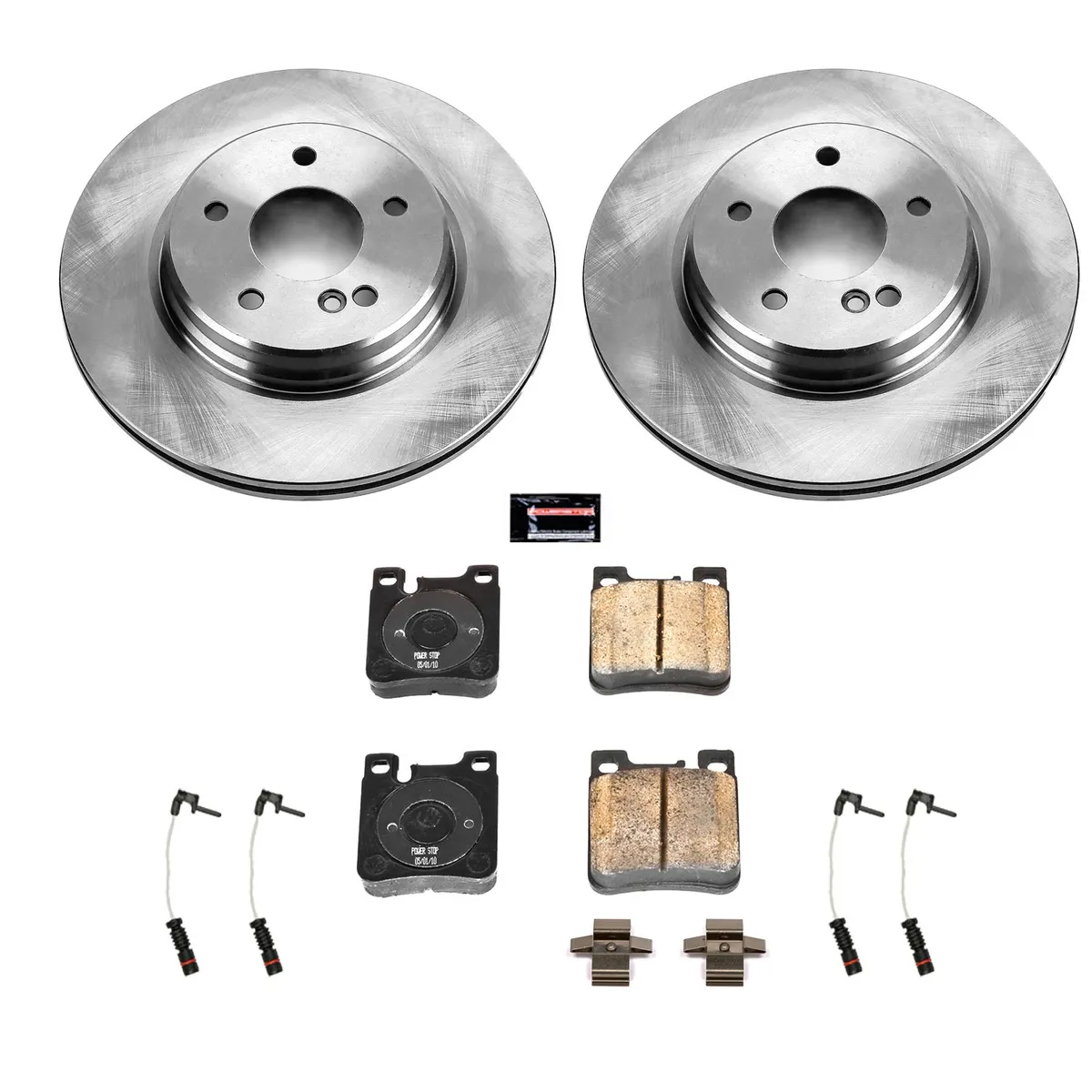Z17 Direct Replacement Kit: Rotors; Ceramic Pads W/Hardware; Pad Sensors product image