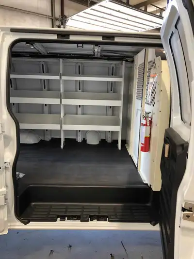 Rola-Case Floor Mount Van Shelf D:16" #RSSHL/86/1