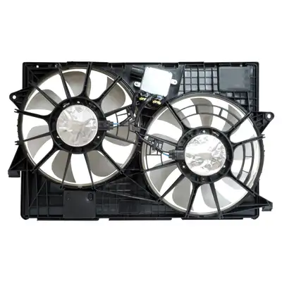 Crown Automotive Jeep Replacement Cooling Fan Module; Also Fits 2014-2018 Jeep KL Cherokee w/2.0L Diesel Engine; 2015-2018 Jeep KL Cherokee w/2.2L Diesel Engine;