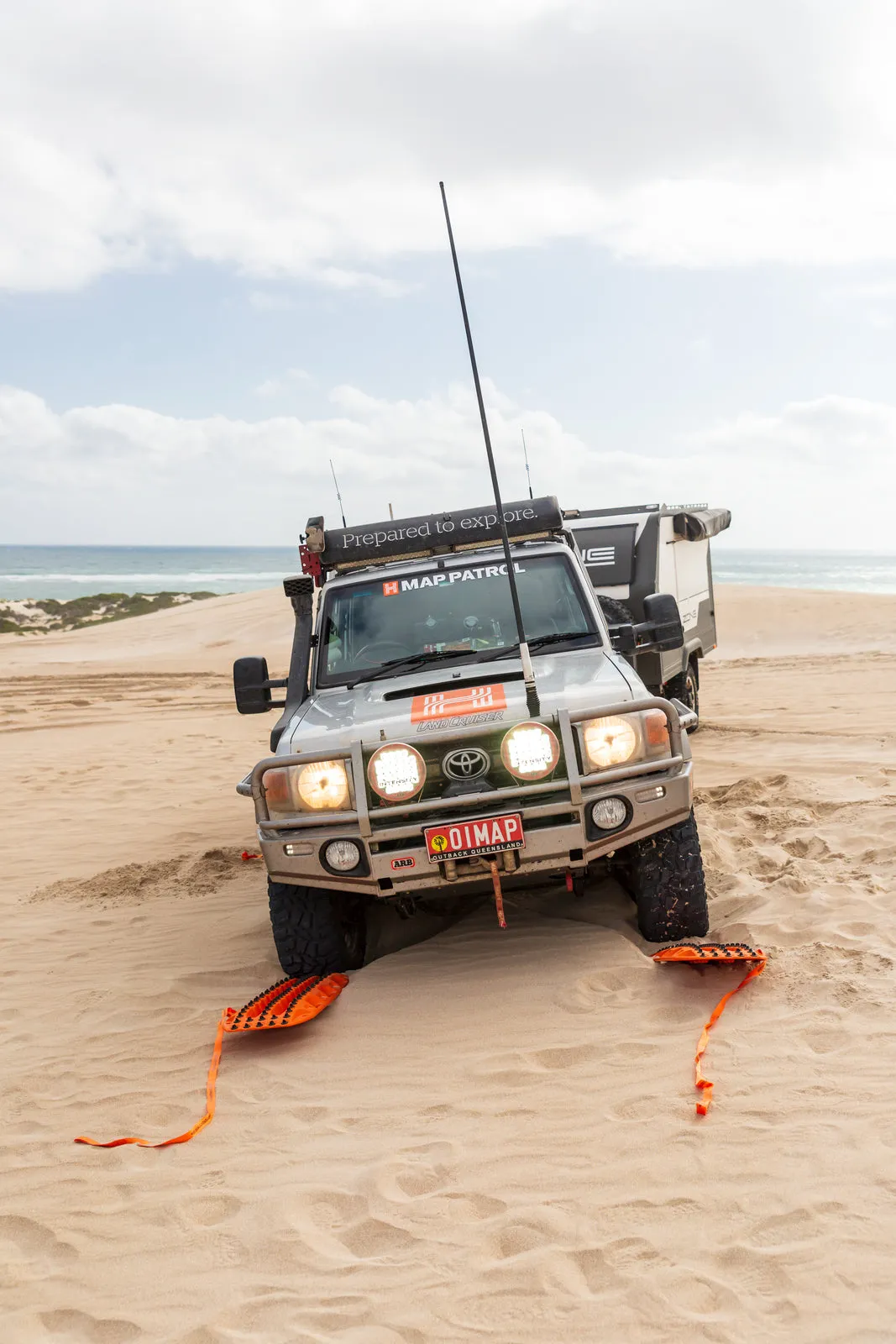 Maxtrax Xtreme Signature Orange Recovery Boards product image