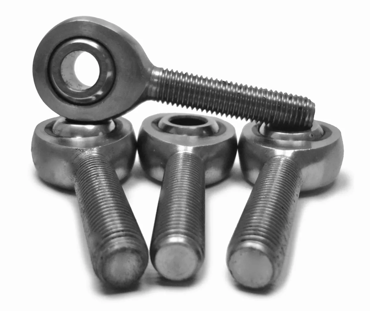 Steinjager Inch Male 1/4-28 RH Stainless 304 Housing, PTFE Race 4 Pack