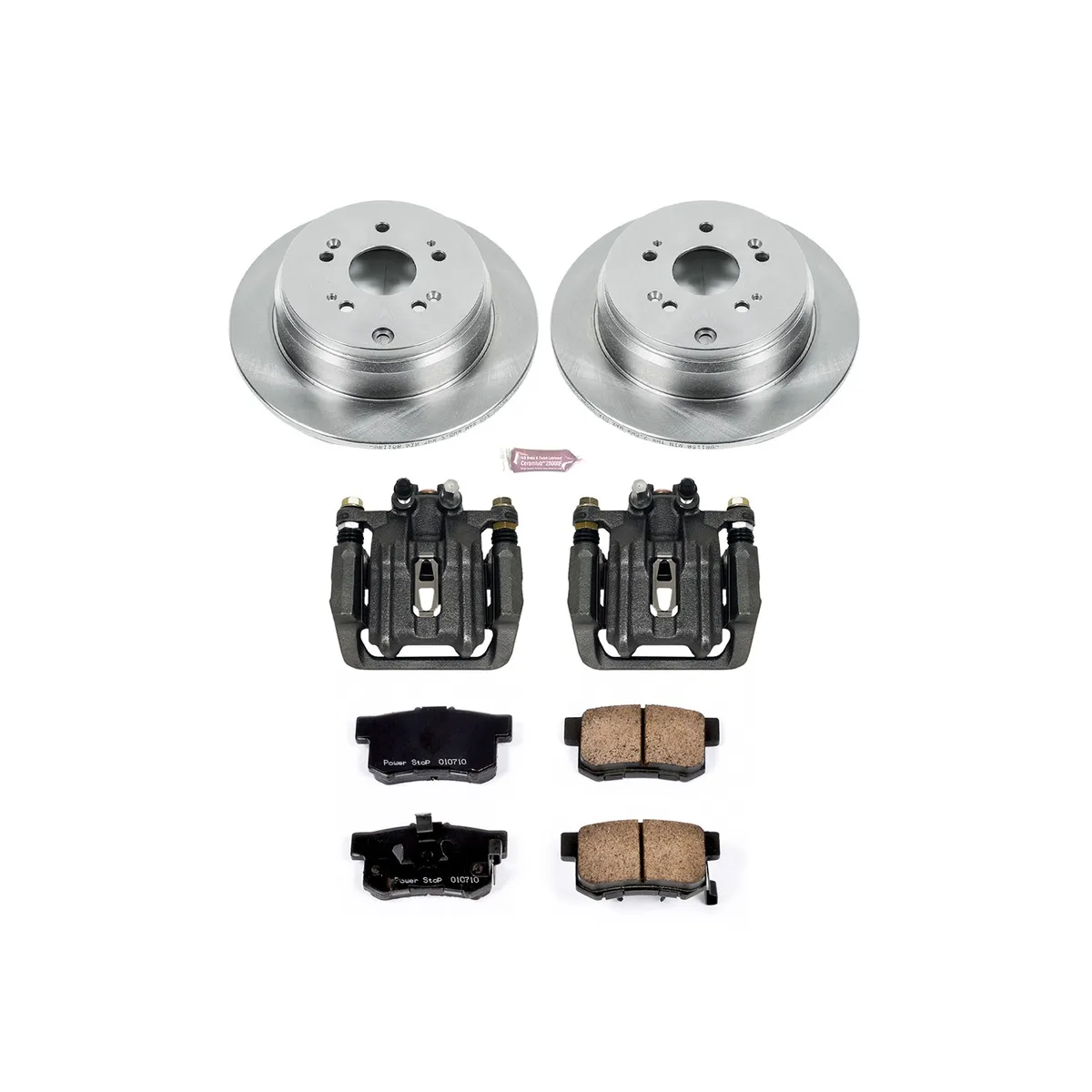 Z17 Direct Replacement Kit: Rotors; Ceramic Pads; Calipers product image