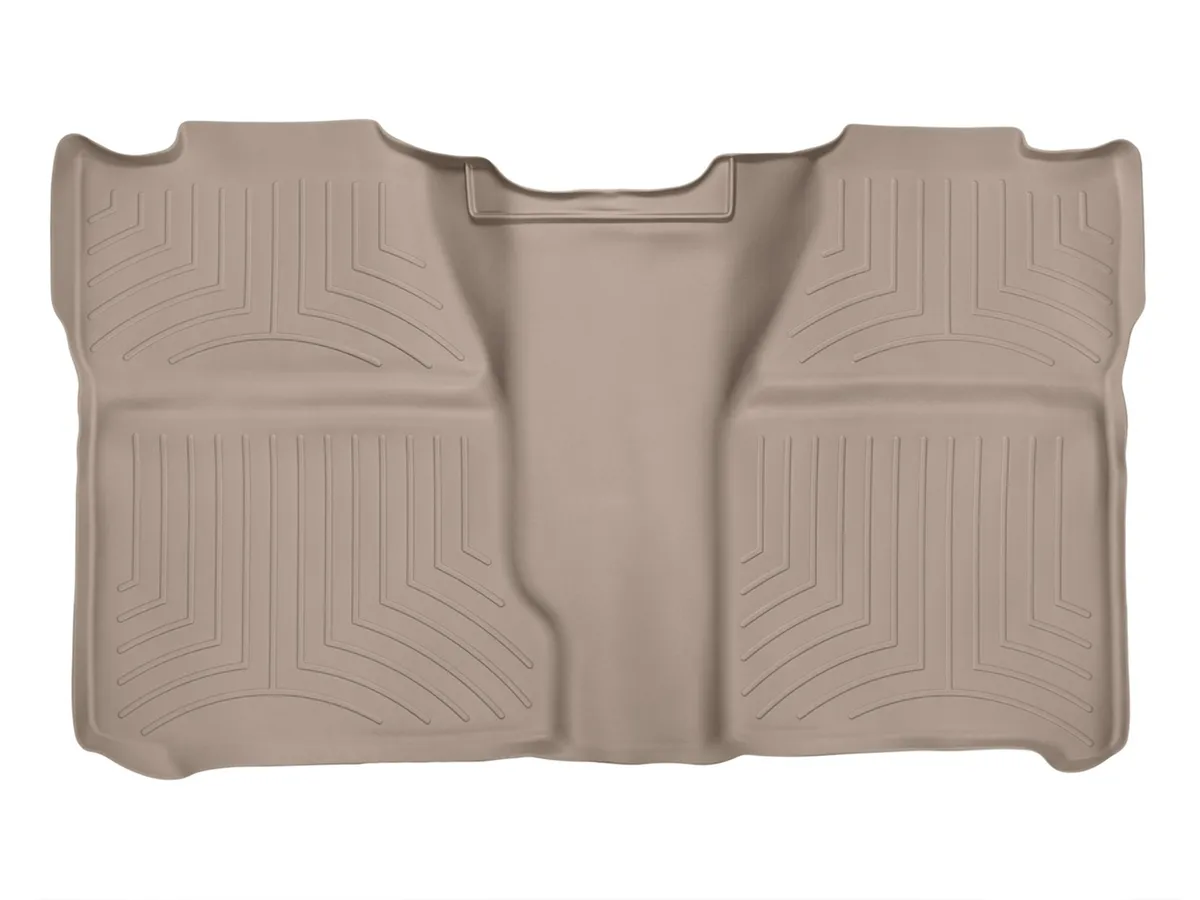 2007 + Chevrolet Silverado Crew Cab Tan Rear FloorLiner Available May 2007. / 2007 + GMC Sierra Crew Cab Tan Rear FloorLiner Available May 2007 product image