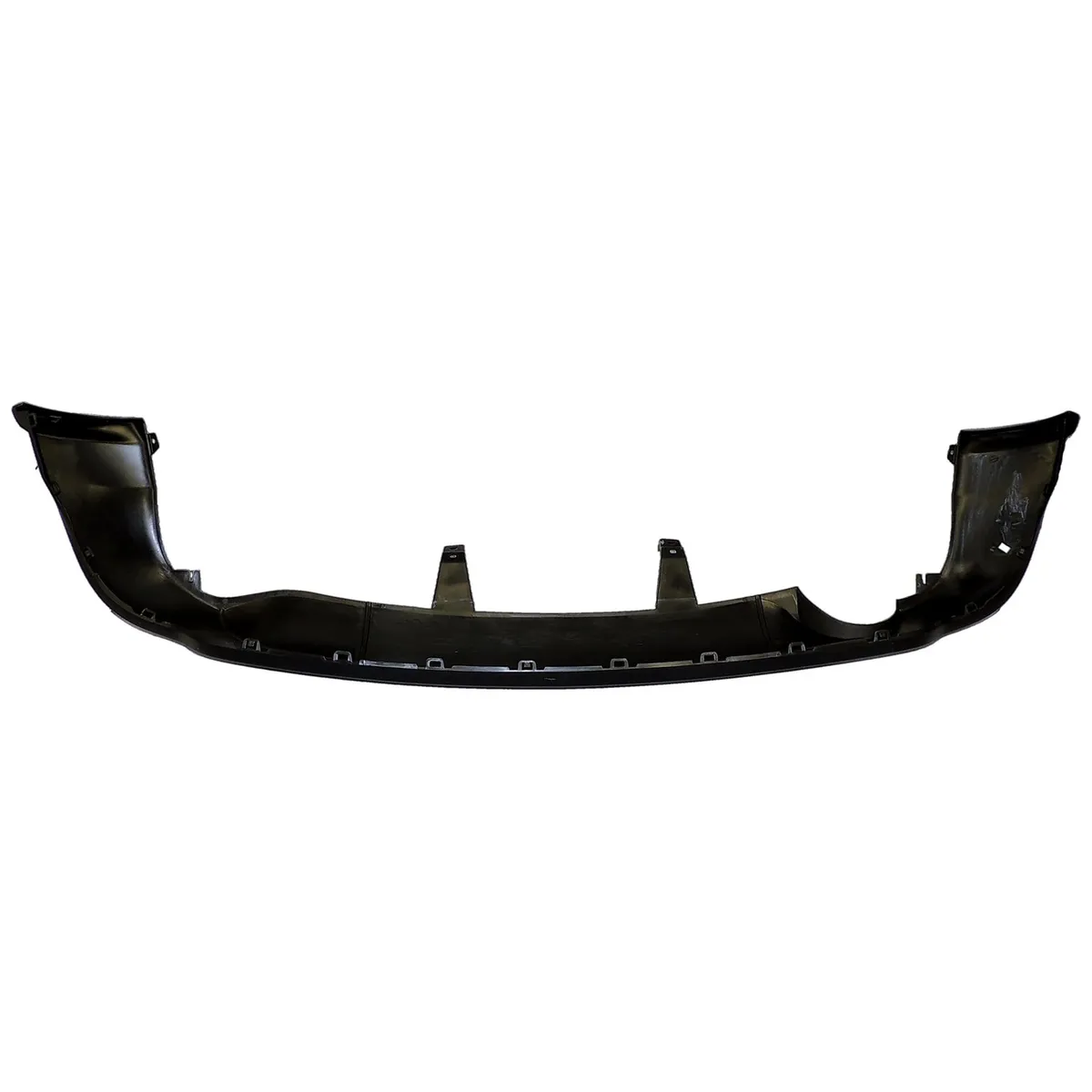 Rear Bumper Fascia; Lower; Black; w/Single Exhaust; w/o Trailer Hitch; product image