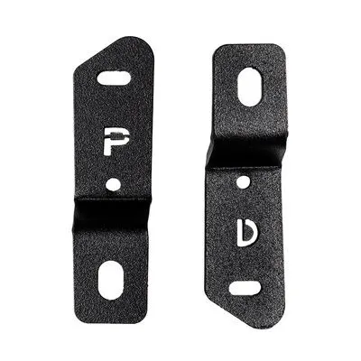 Go Rhino Go Rhino 732280T - XE Hood Hinge Light Mounts - Textured Black