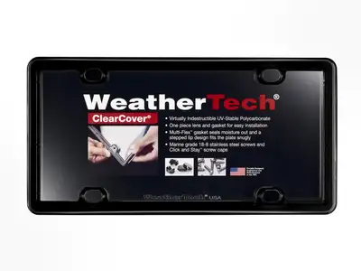 Weathertech Universal ClearCover Frame Kit Black Universal NA Accessory