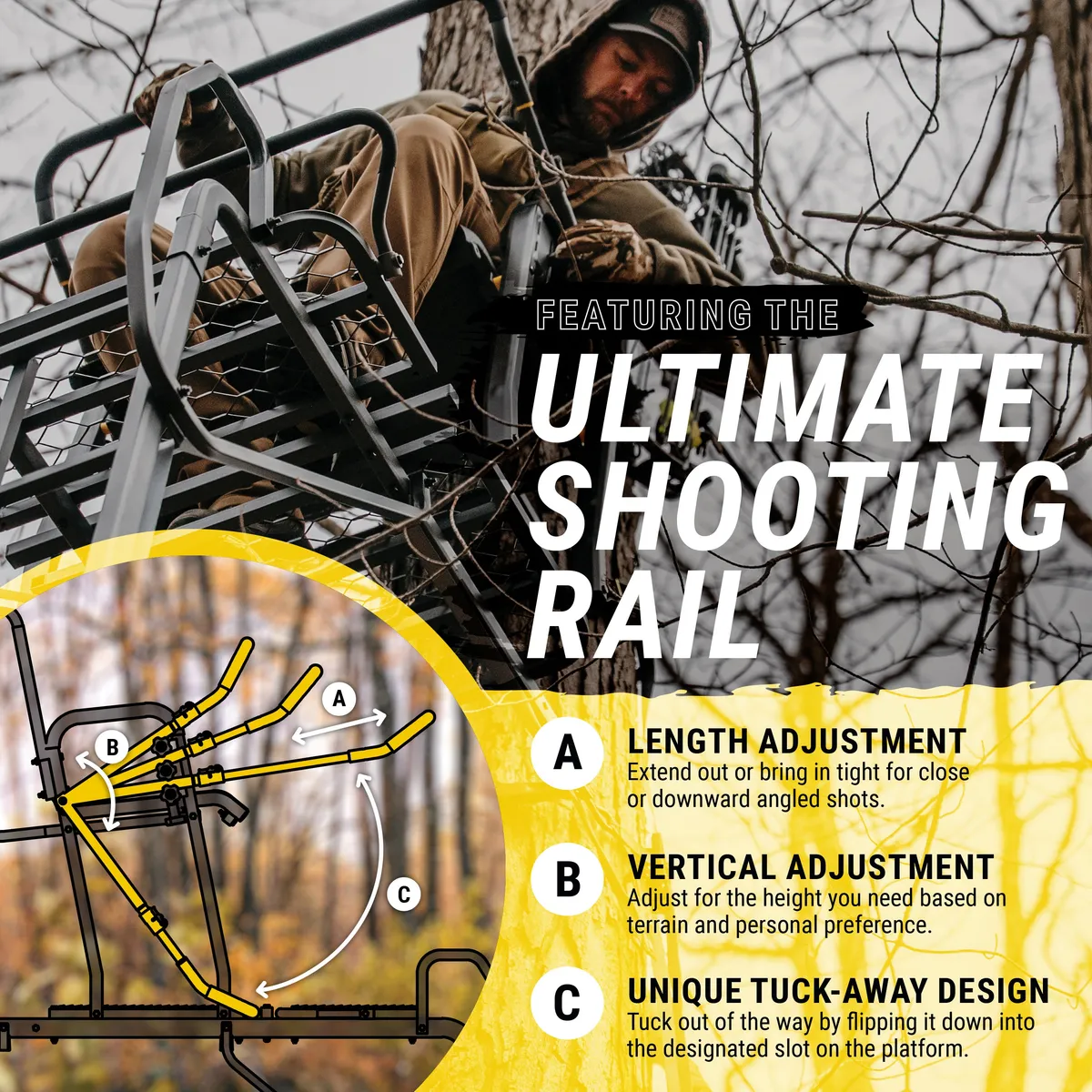 Lockdown 21ft Wide 1man Ladder Stand (Updated) product image