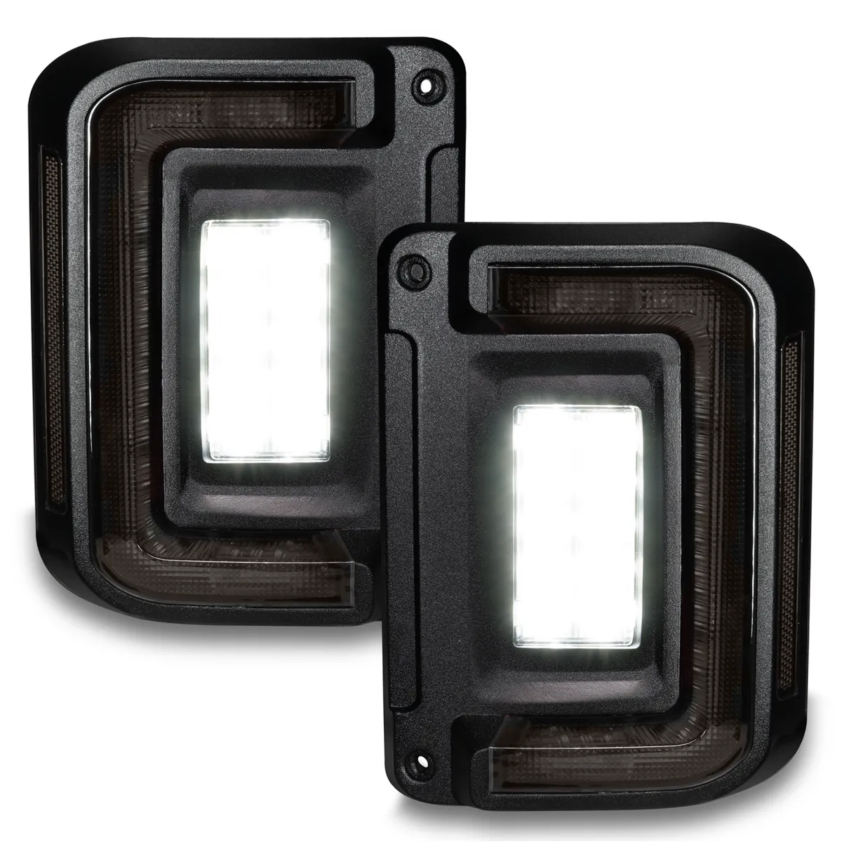 V2 | 2007-2017 Jeep Wrangler JK Flush Mount LED Tail Lights | Low-Profile Trail Protection product image