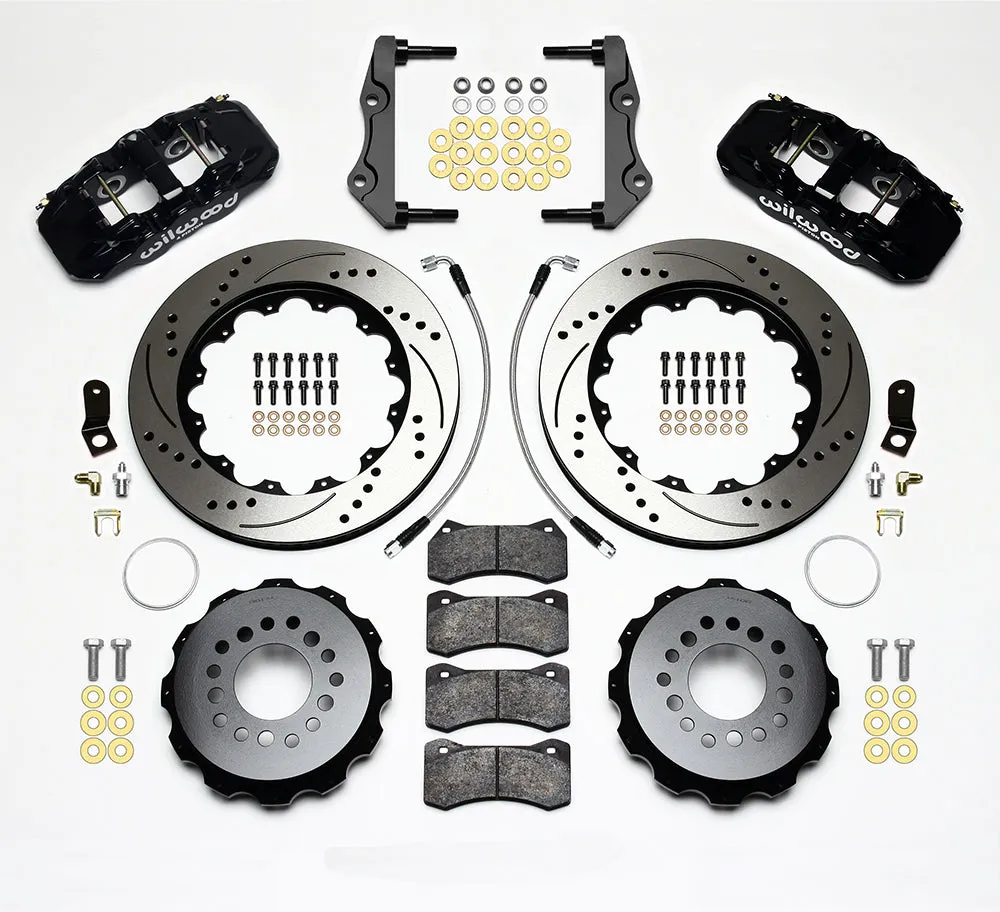 2012 - 2023 Chrysler, Dodge AERO4 Big Brake Rear Brake Kit For OE Parking Brake - 140-14068 product image