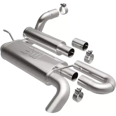 MagnaFlow Exhaust Products MagnaFlow® 2018-2026 Jeep Wrangler 2.0L | 2018-2026 Jeep Wrangler 3.6L Overland Series™ Axle Back Performance Exhaust System 19620