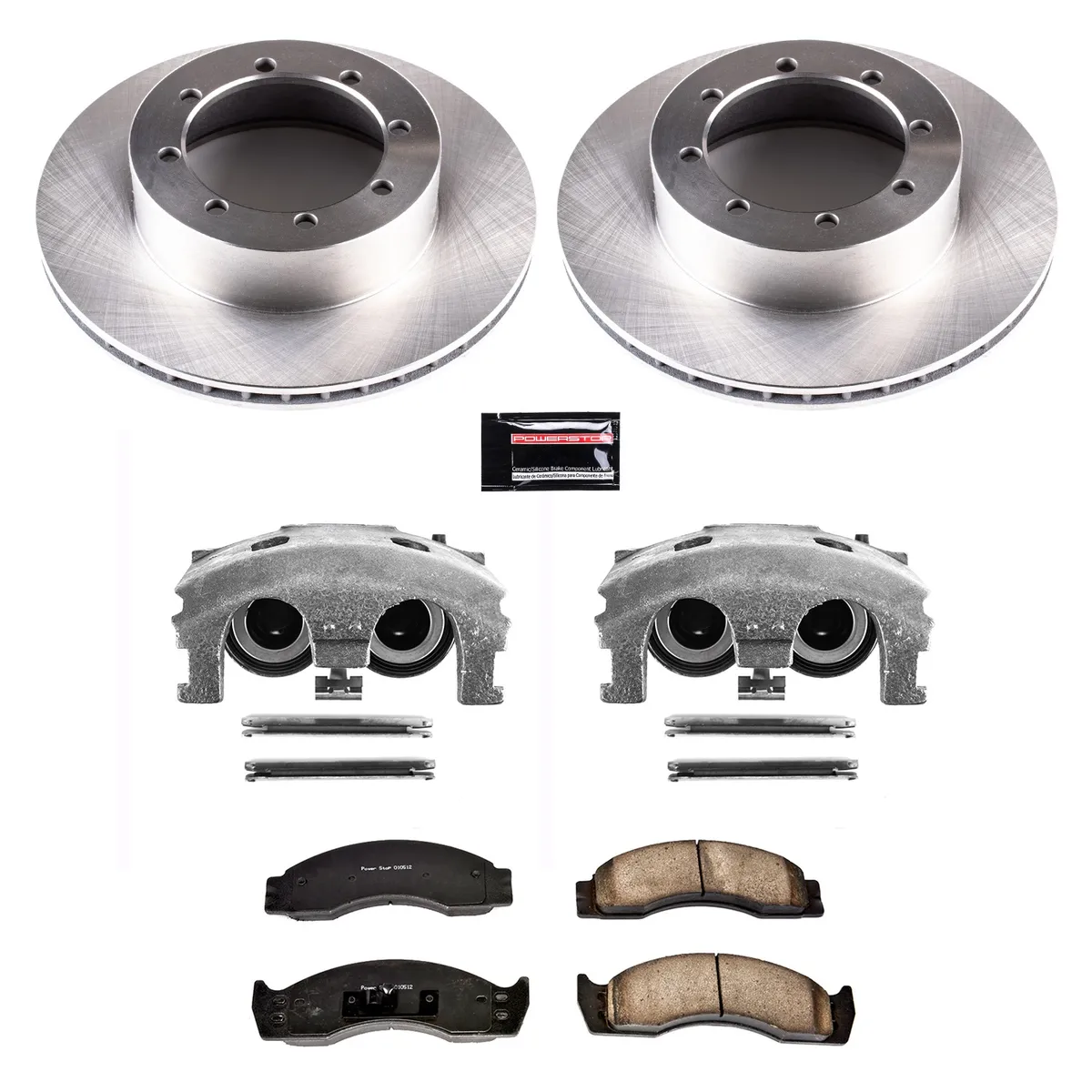 Z17 Direct Replacement Kit: Rotors; Ceramic Pads; Calipers product image